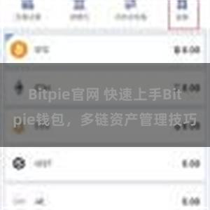 Bitpie官网 快速上手Bitpie钱包，多链资产管理技巧