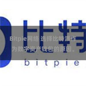 Bitpie网络 选择比特派作为数字资产钱包的原因。