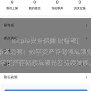 Bitpie安全保障 比特派(Bitpie)钱包市场趋势：数字资产存储领域领先者持续发展。