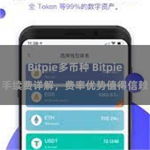 Bitpie多币种 Bitpie手续费详解，费率优势值得信赖